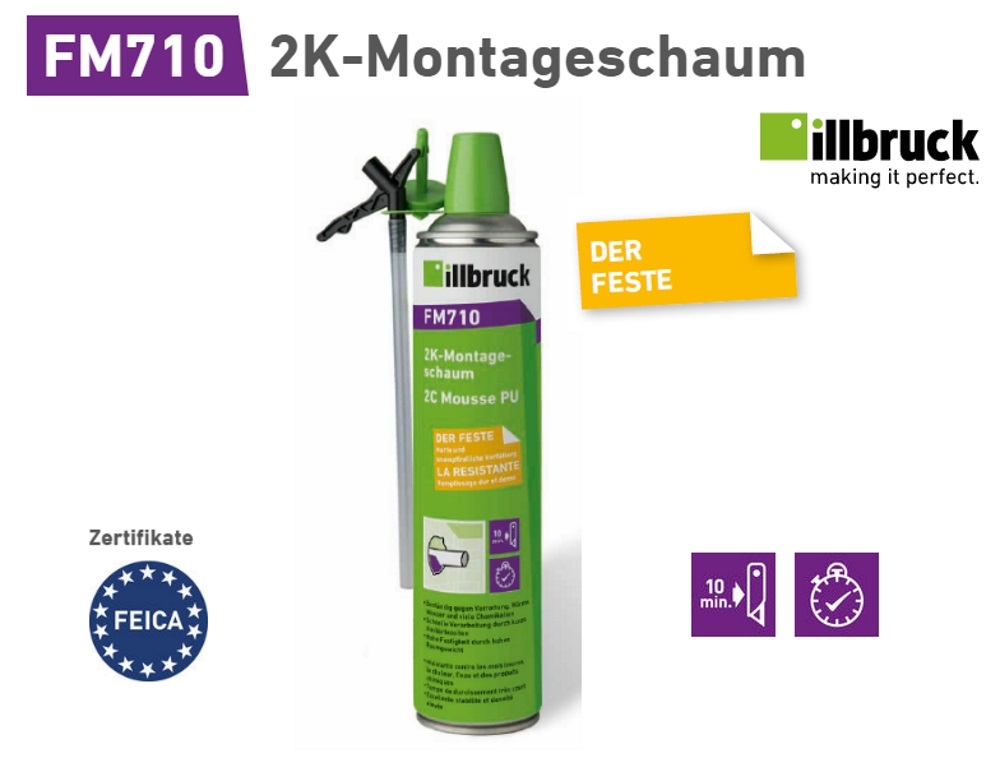 illbruck FM710 2KMontageschaum 400 ml Schäume Montage