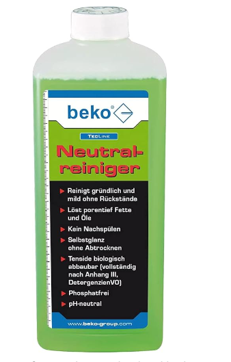 Beko TecLine Neutralreiniger 1 Liter Flasche