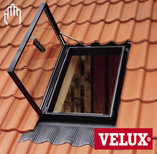 VELUX Dachausstieg GVT 103 54 x 83 cm für Kalträume