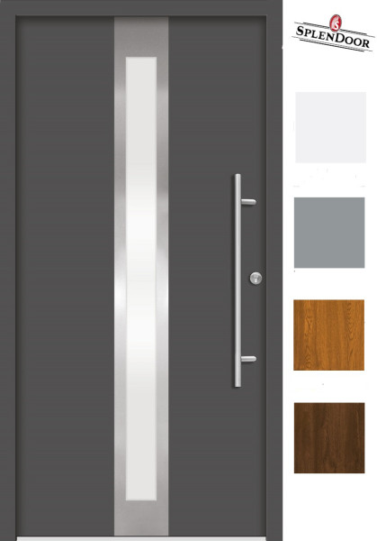 Splendoor Passivedoor Premium Mod. B01 ähnl. Anthrazit RAL 7016