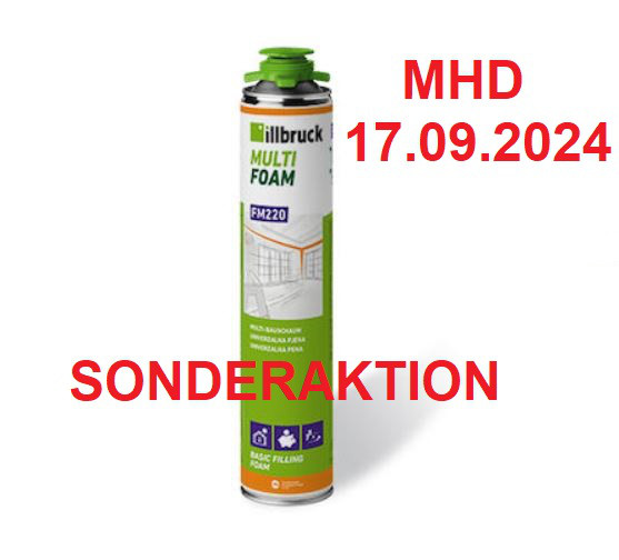 SONDERAKTION illbruck FM220 PUR Schaum Basic 750 ml MHD 17.09.2024