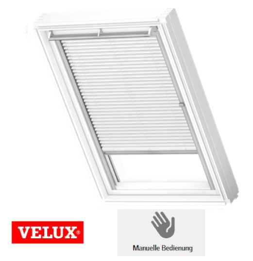 VELUX Jalousie manuell Farbton Weiß